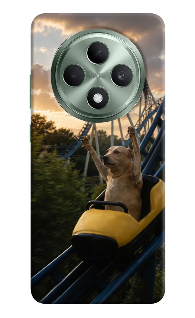 Rollercoaster Dog Oppo F27 5G Hard Case Back Cover by Casekaro