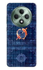 Koi Blue Oppo F27 5G Hard Case Back Cover by Casekaro