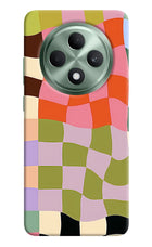Wavy Grid Oppo F27 5G Hard Case Back Cover by Casekaro