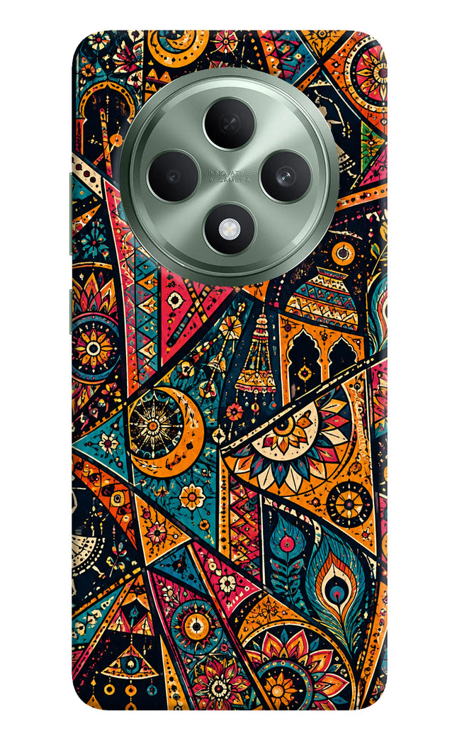 Folk Print Oppo F27 5G Hard Case Back Cover by Casekaro