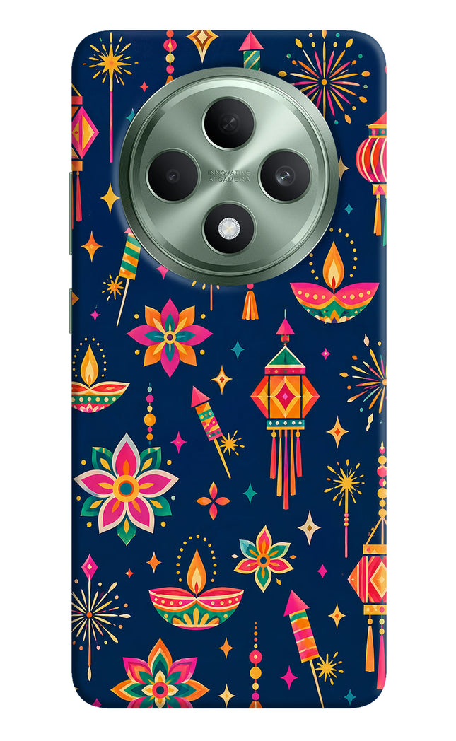 Festive Pop Oppo F27 5G Hard Case Back Cover by Casekaro