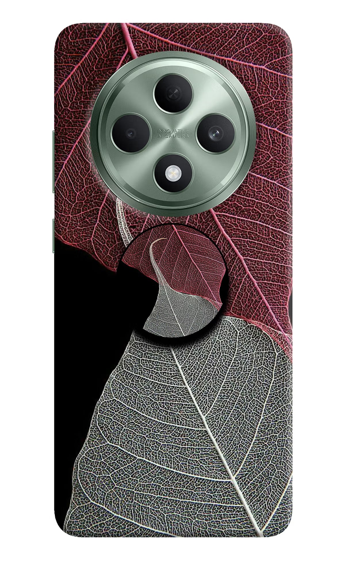 Leaf Pattern Oppo F27 5G Pop Case by Casekaro