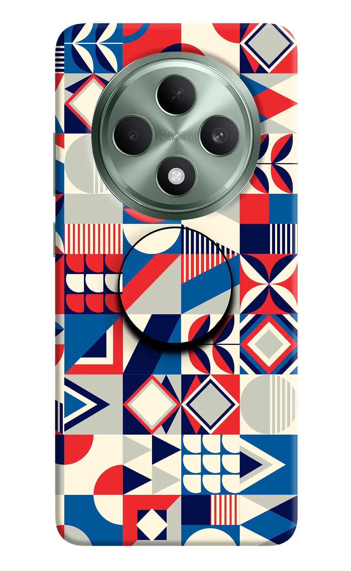 Colorful Pattern Oppo F27 5G Pop Case by Casekaro