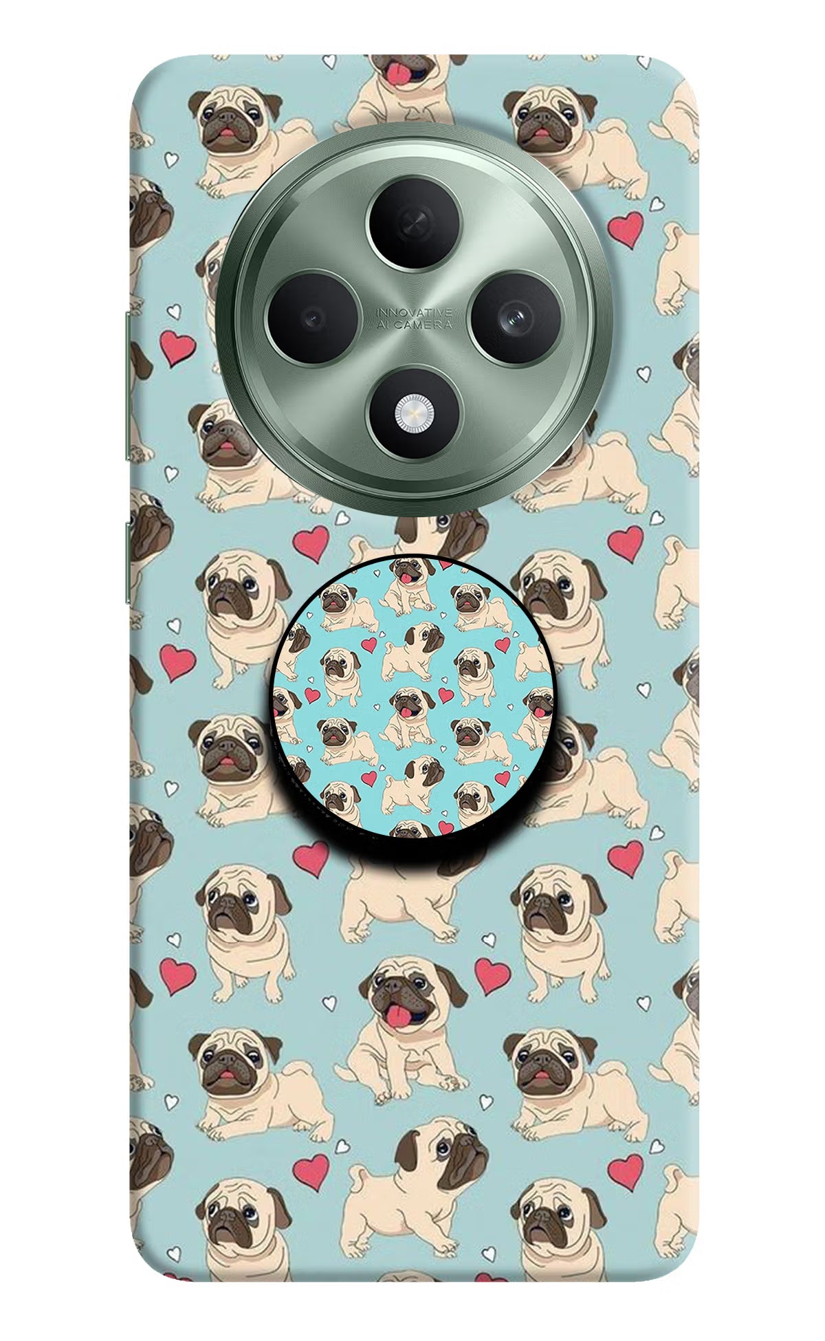 Pug Dog Oppo F27 5G Pop Case by Casekaro