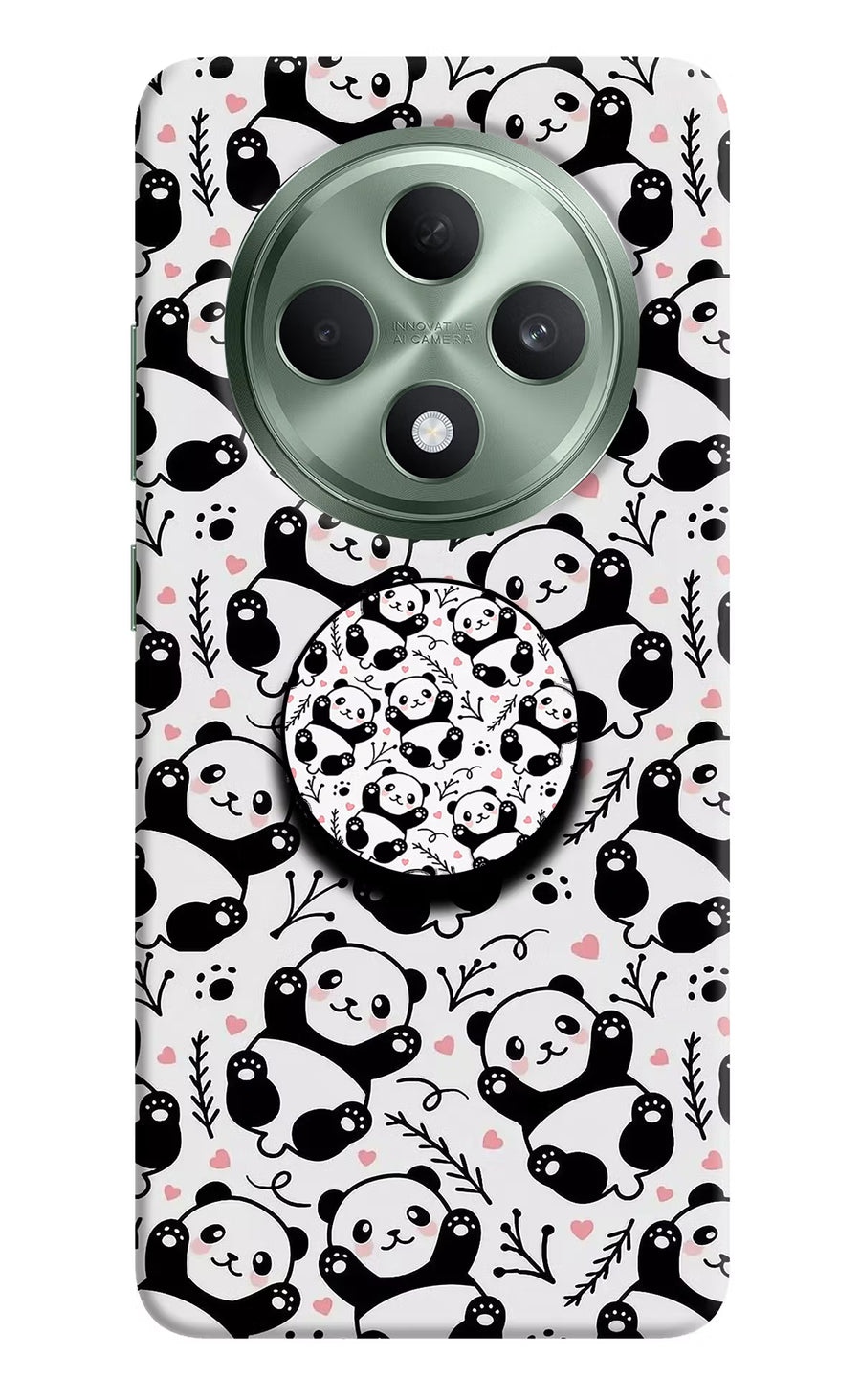 Cute Panda Oppo F27 5G Pop Case, Hard case