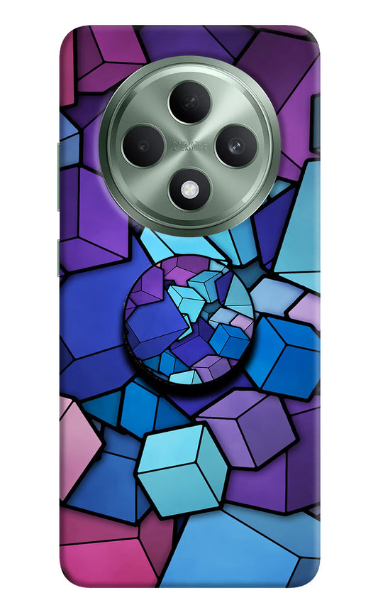 Cubic Abstract Oppo F27 5G Pop Case by Casekaro