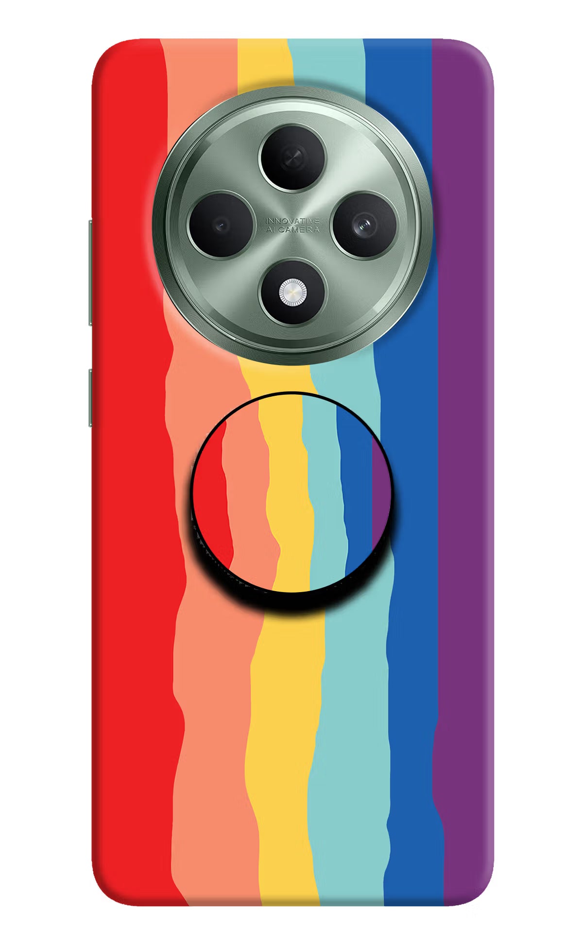 Rainbow Oppo F27 5G Pop Case by Casekaro