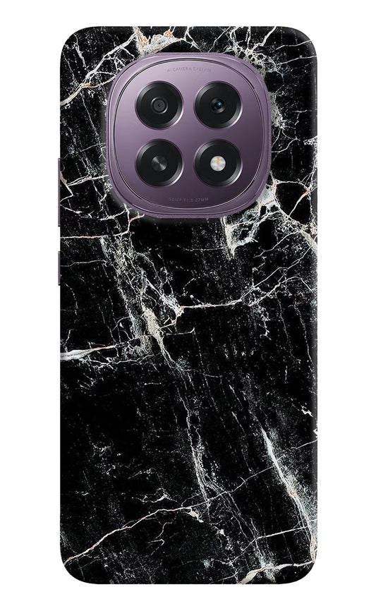 Black Marble Texture Oppo F29 5G Hard Case Back Cover by Casekaro