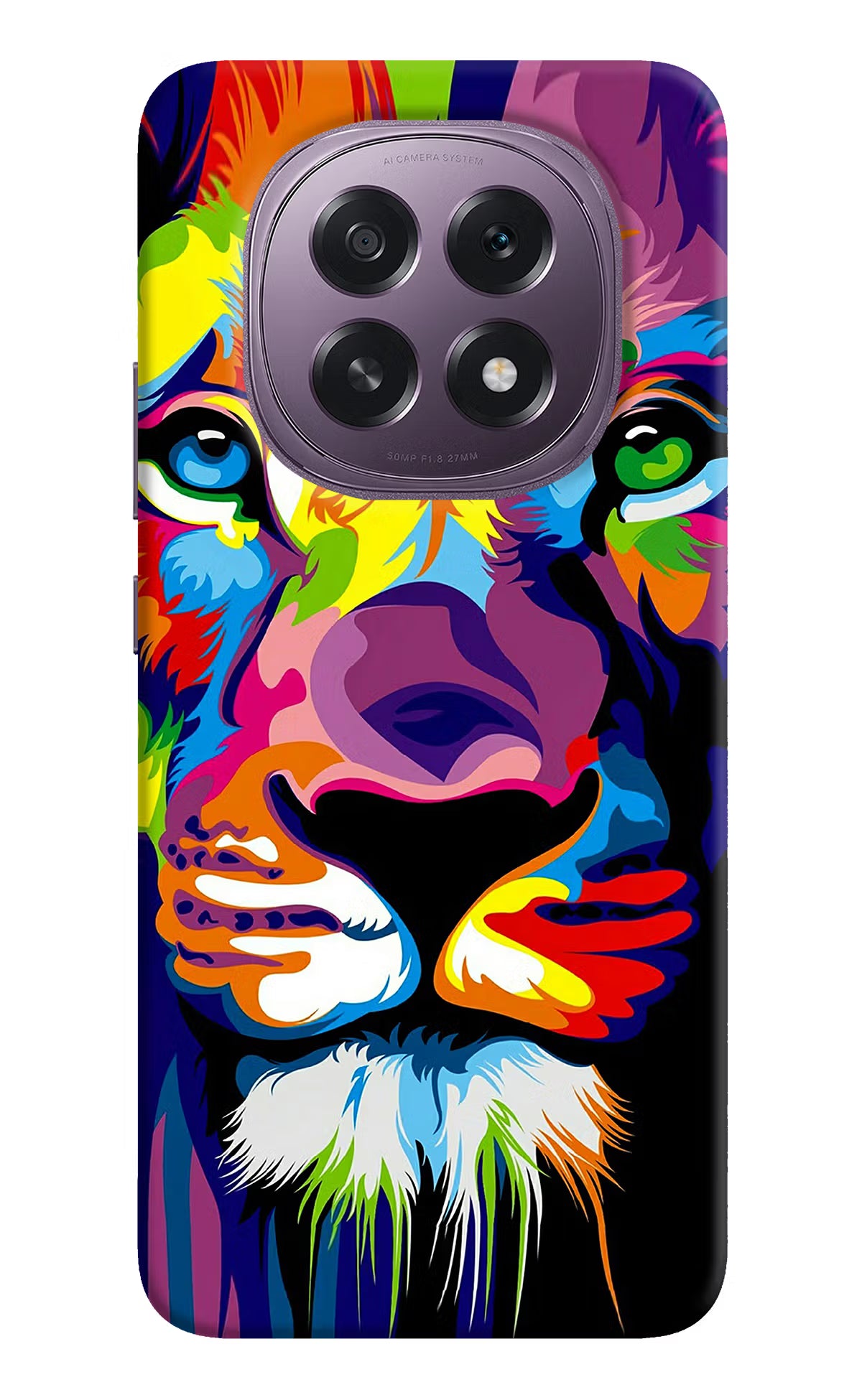 Lion Oppo F29 5G Hard Case Back Cover by Casekaro