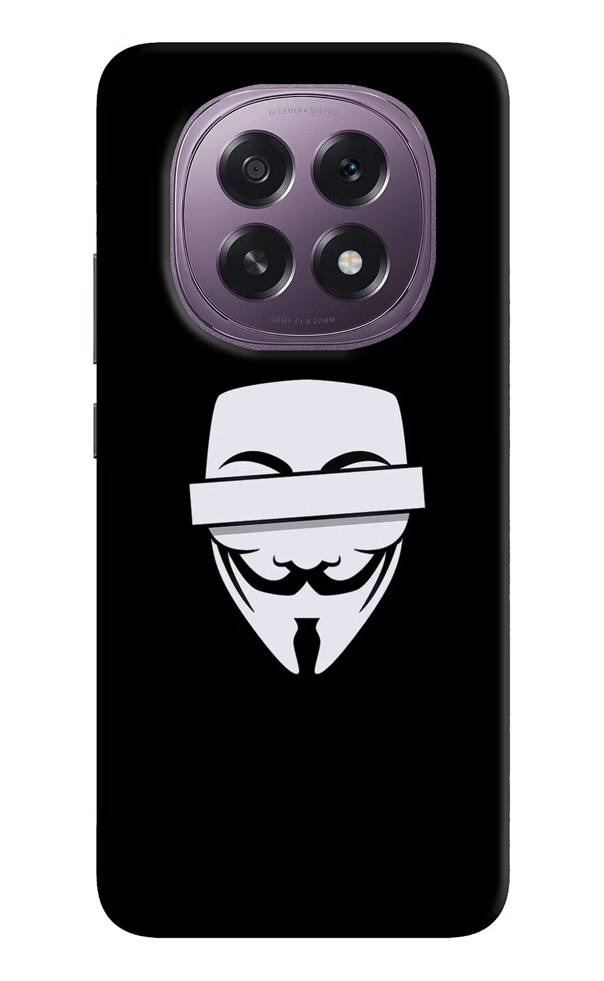 Anonymous Face Oppo F29 5G Hard Case Back Cover by Casekaro