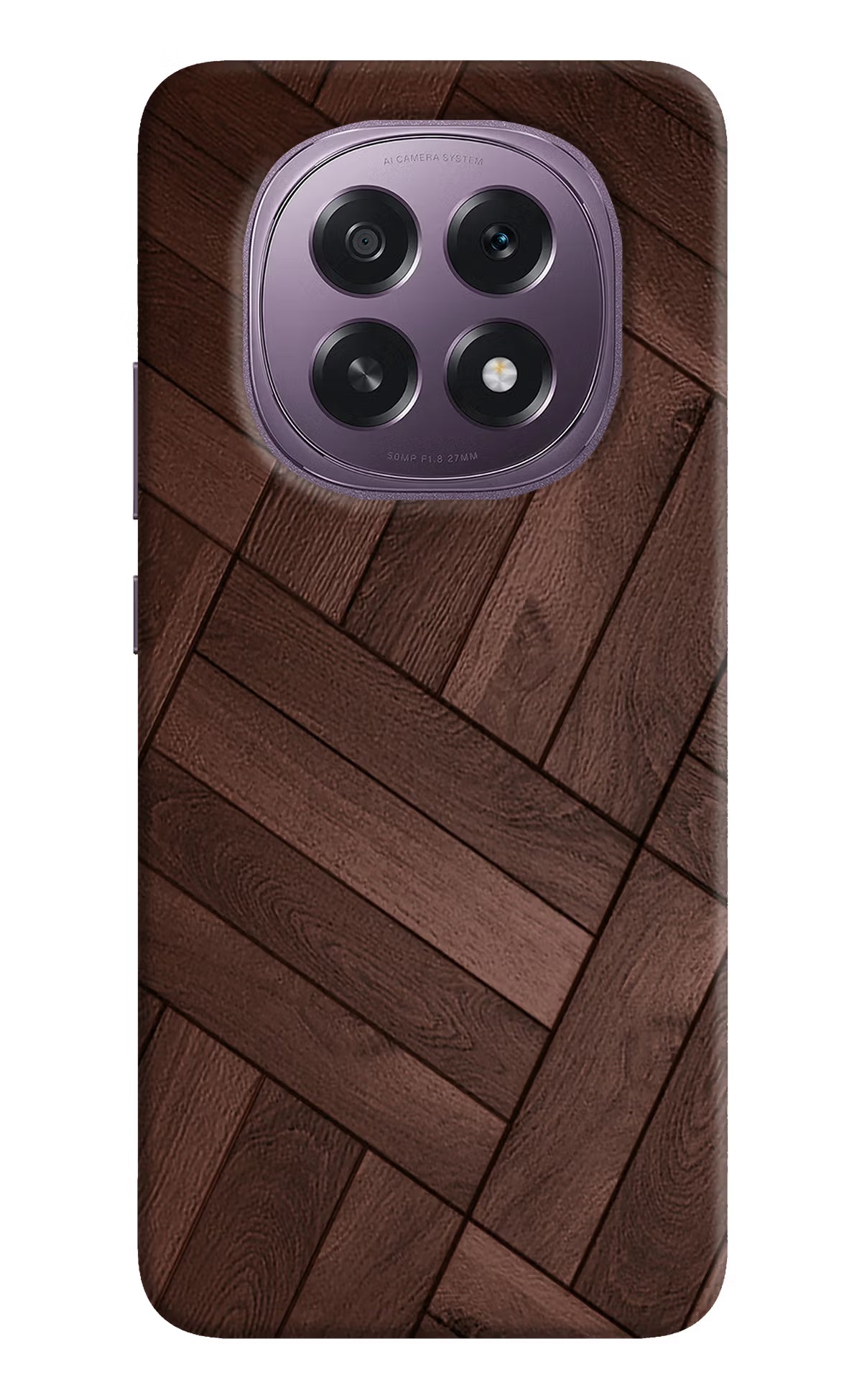 Wooden Texture Design Oppo F29 5G Hard Case Back Cover by Casekaro