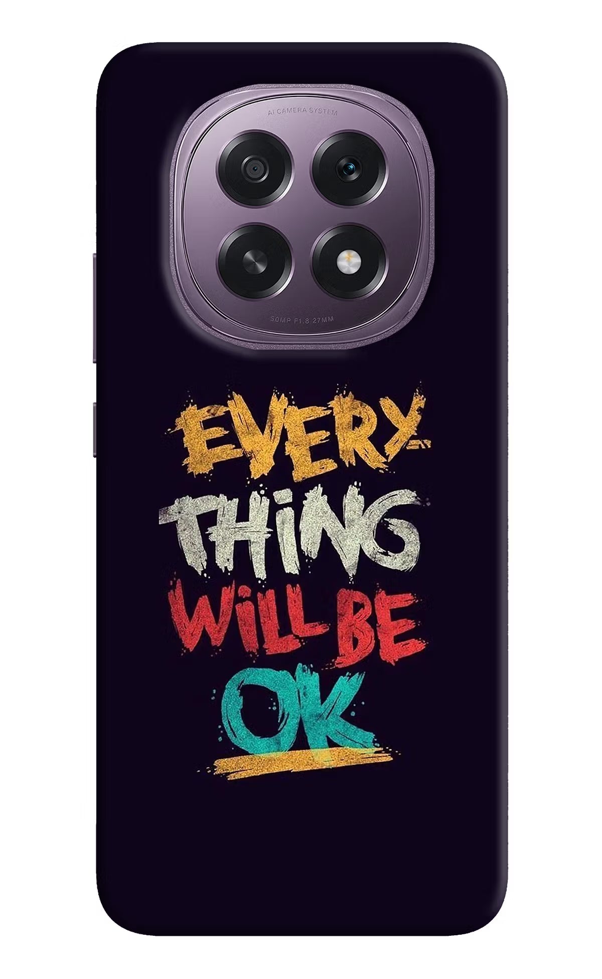 Everything Will Be Ok Oppo F29 5G Hard Case Back Cover by Casekaro
