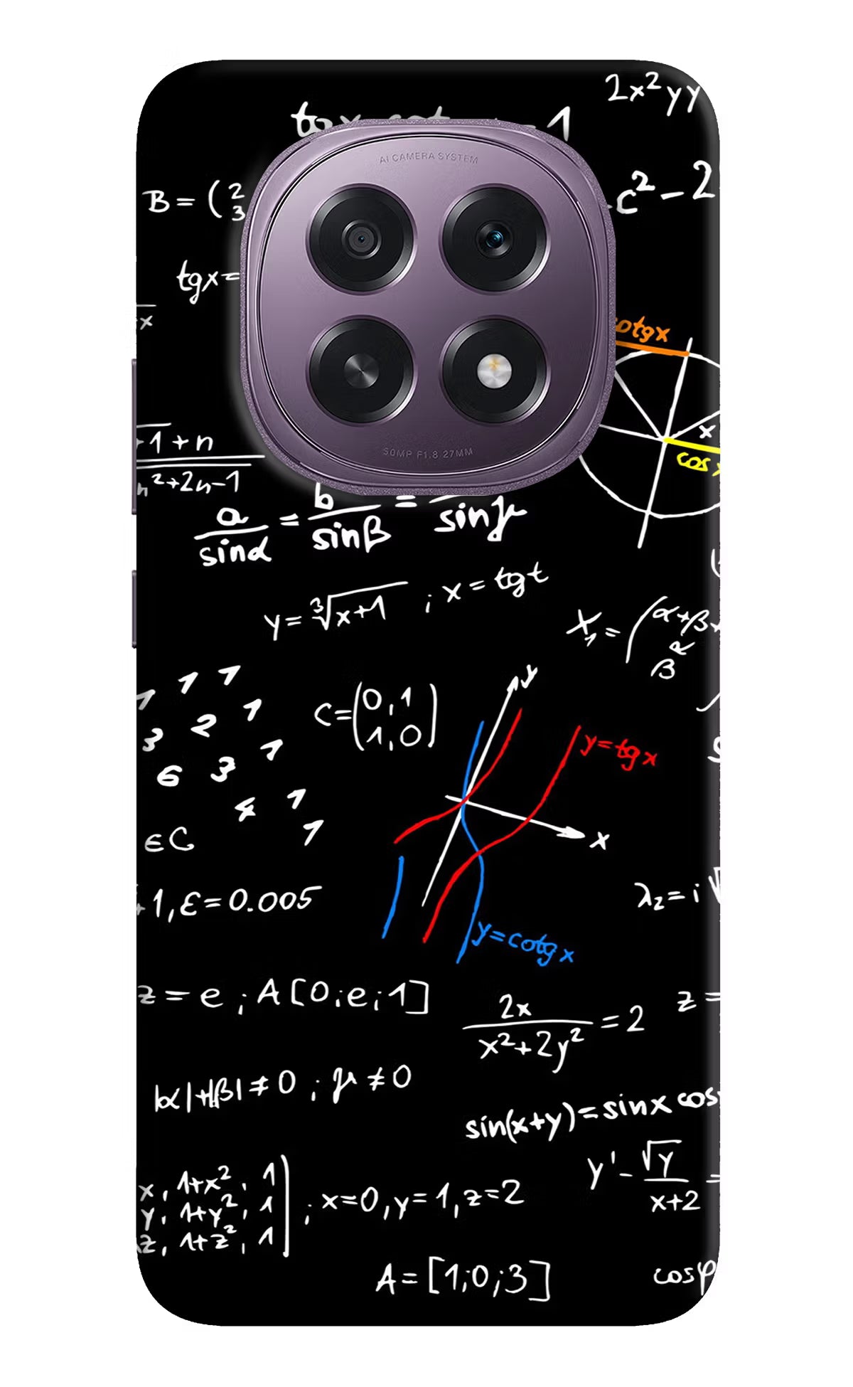 Mathematics Formula Oppo F29 5G Hard Case Back Cover by Casekaro