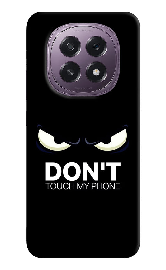 Don'T Touch My Phone Oppo F29 5G Hard Case Back Cover by Casekaro