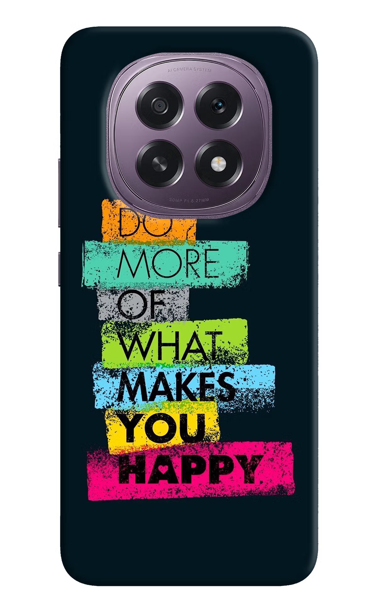 Do More Of What Makes You Happy Oppo F29 5G Hard Case Back Cover by Casekaro