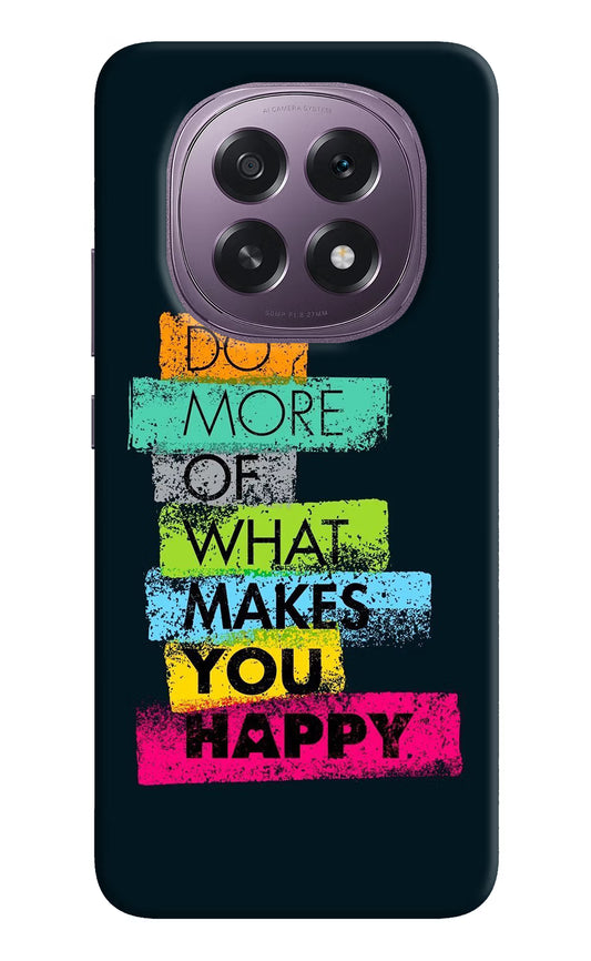 Do More Of What Makes You Happy Oppo F29 5G Hard Case Back Cover by Casekaro