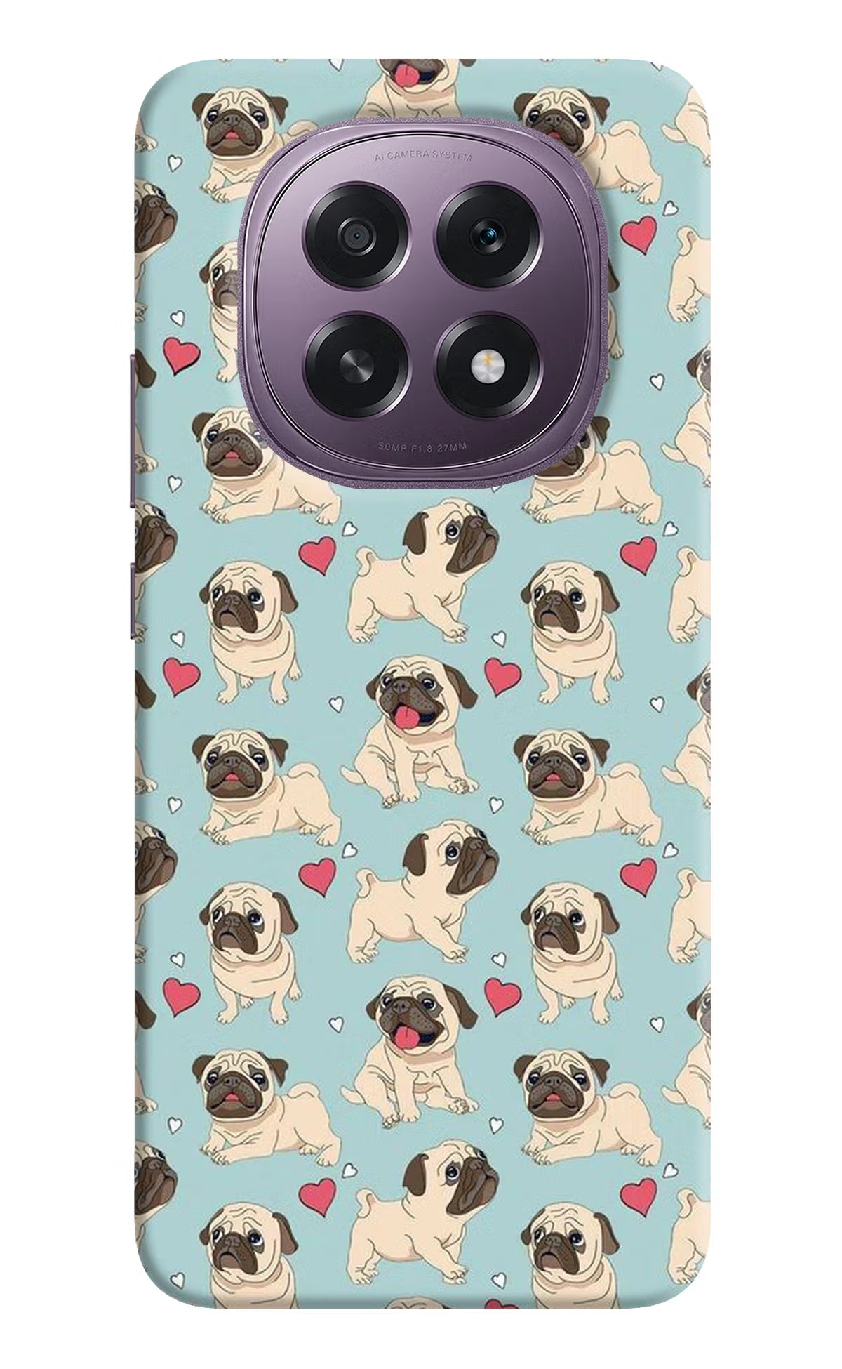 Pug Dog Oppo F29 5G Hard Case Back Cover by Casekaro