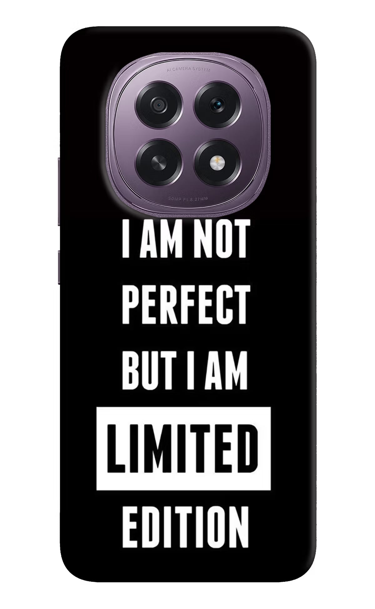 I Am Not Perfect But I Am Limited Edition Oppo F29 5G Hard Case Back Cover by Casekaro