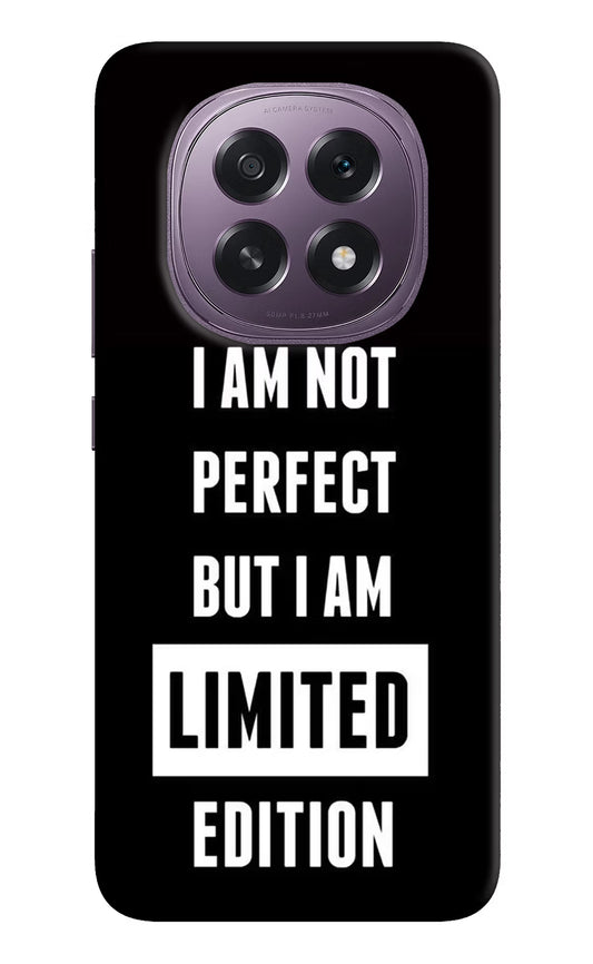 I Am Not Perfect But I Am Limited Edition Oppo F29 5G Hard Case Back Cover by Casekaro