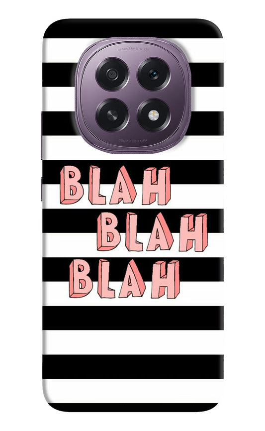 Blah Blah Blah Oppo F29 5G Hard Case Back Cover by Casekaro