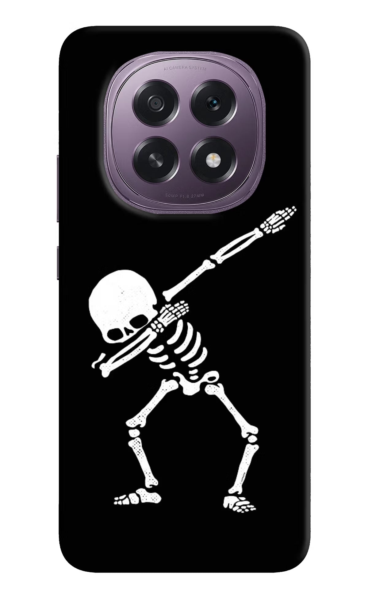 Dabbing Skeleton Art Oppo F29 5G Hard Case Back Cover by Casekaro