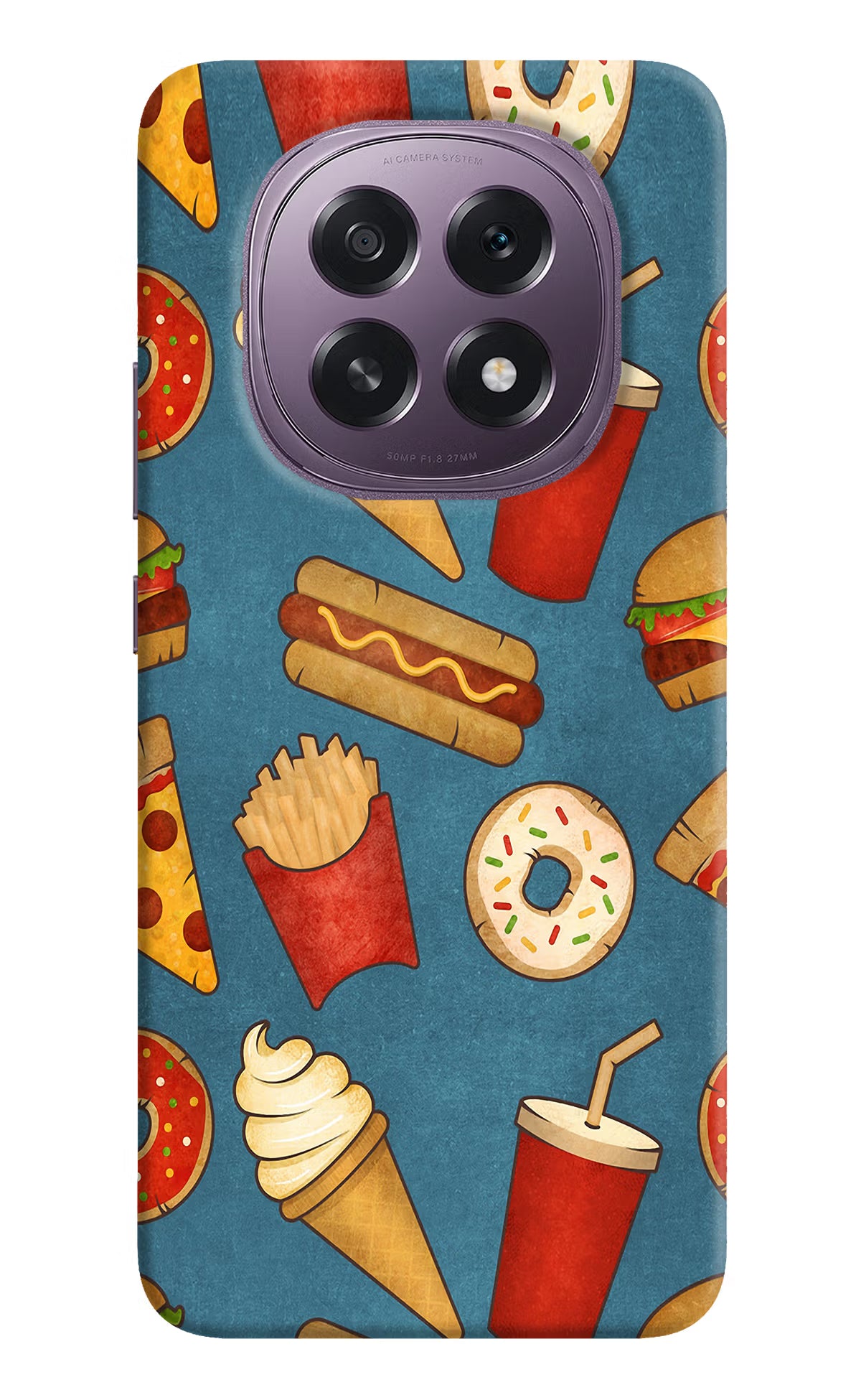 Foodie Oppo F29 5G Hard Case Back Cover by Casekaro