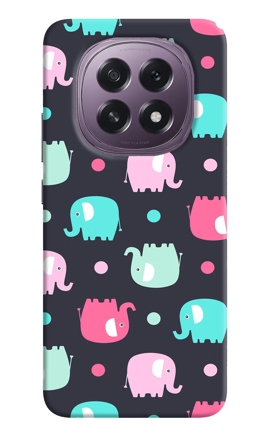 Elephants Oppo F29 5G Back Cover, Hard case