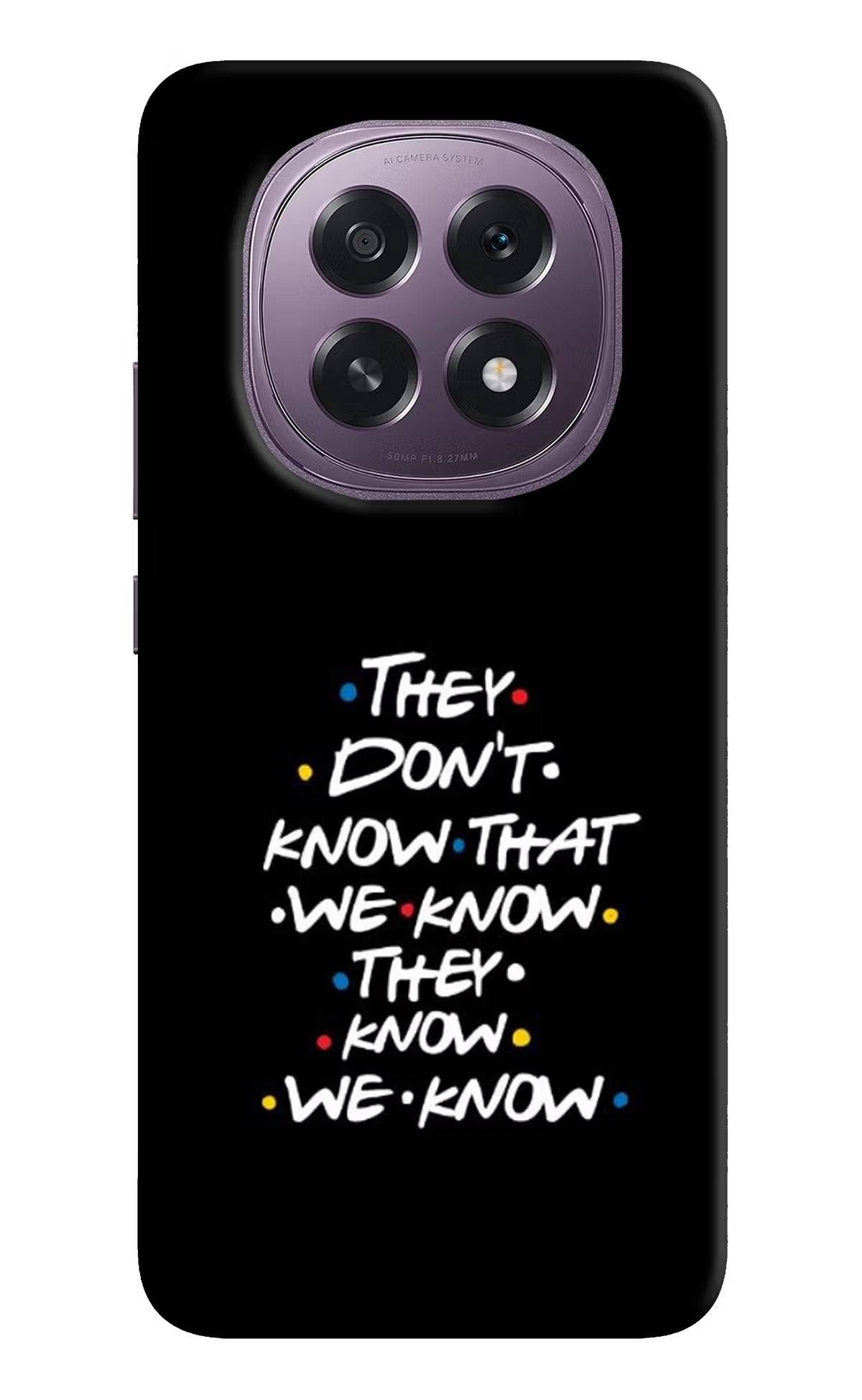 FRIENDS Dialogue Oppo F29 5G Hard Case Back Cover by Casekaro