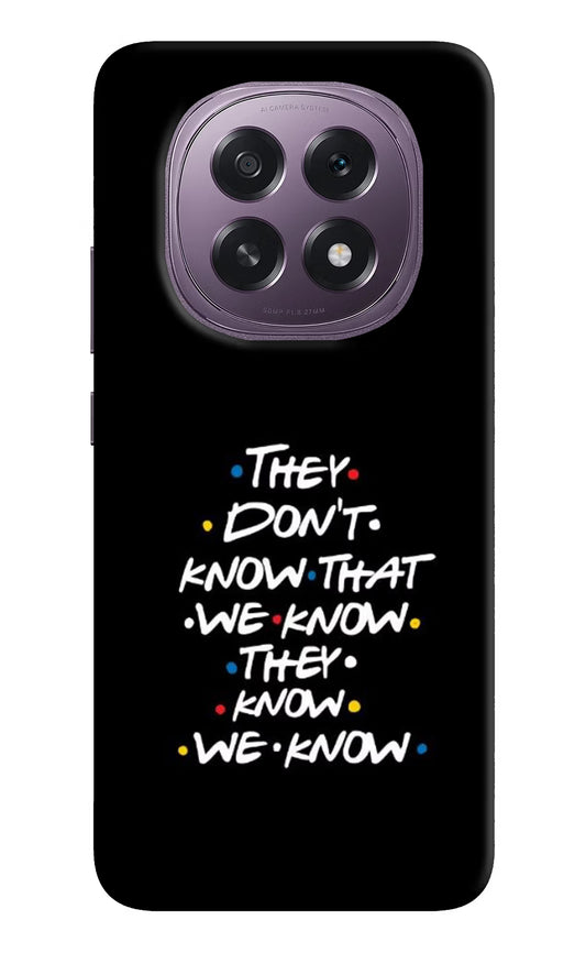 FRIENDS Dialogue Oppo F29 5G Hard Case Back Cover by Casekaro