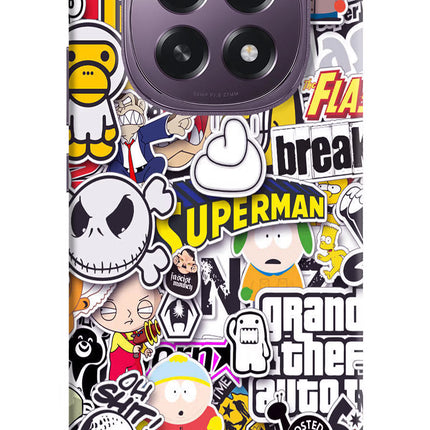 Sticker Bomb Oppo F29 5G Hard Case Back Cover by Casekaro