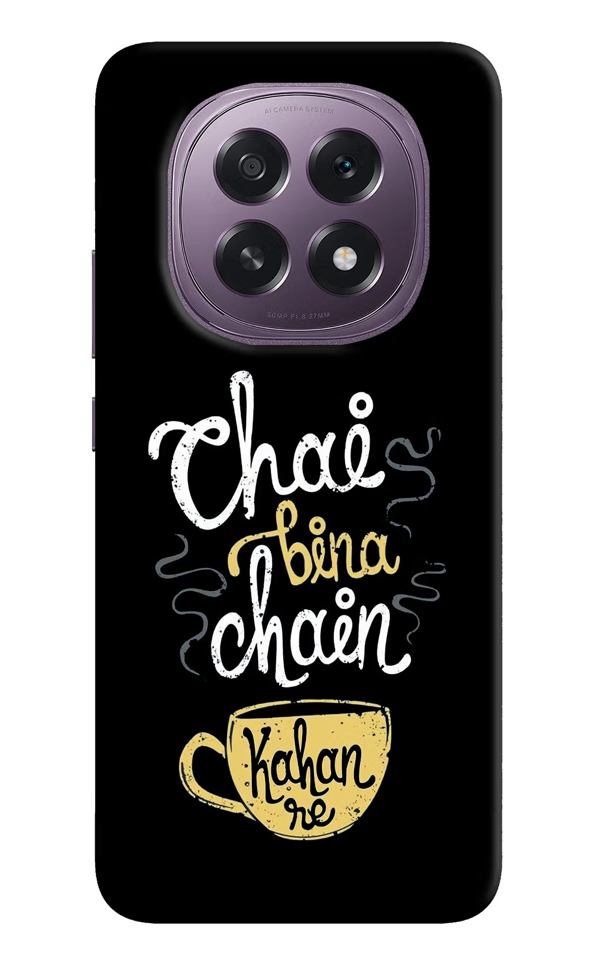 Chai Bina Chain Kaha Re Oppo F29 5G Hard Case Back Cover by Casekaro