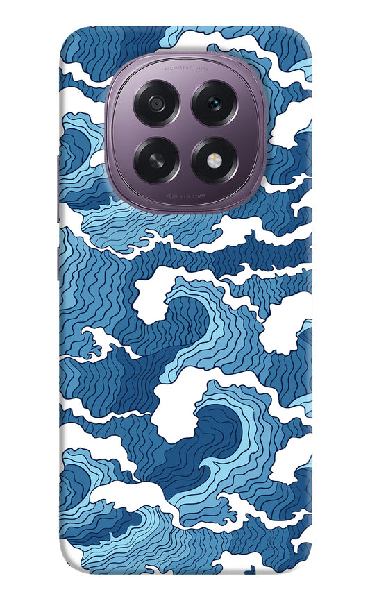 Blue Waves Oppo F29 5G Hard Case Back Cover by Casekaro