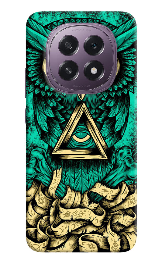 Green Owl Oppo F29 5G Hard Case Back Cover by Casekaro