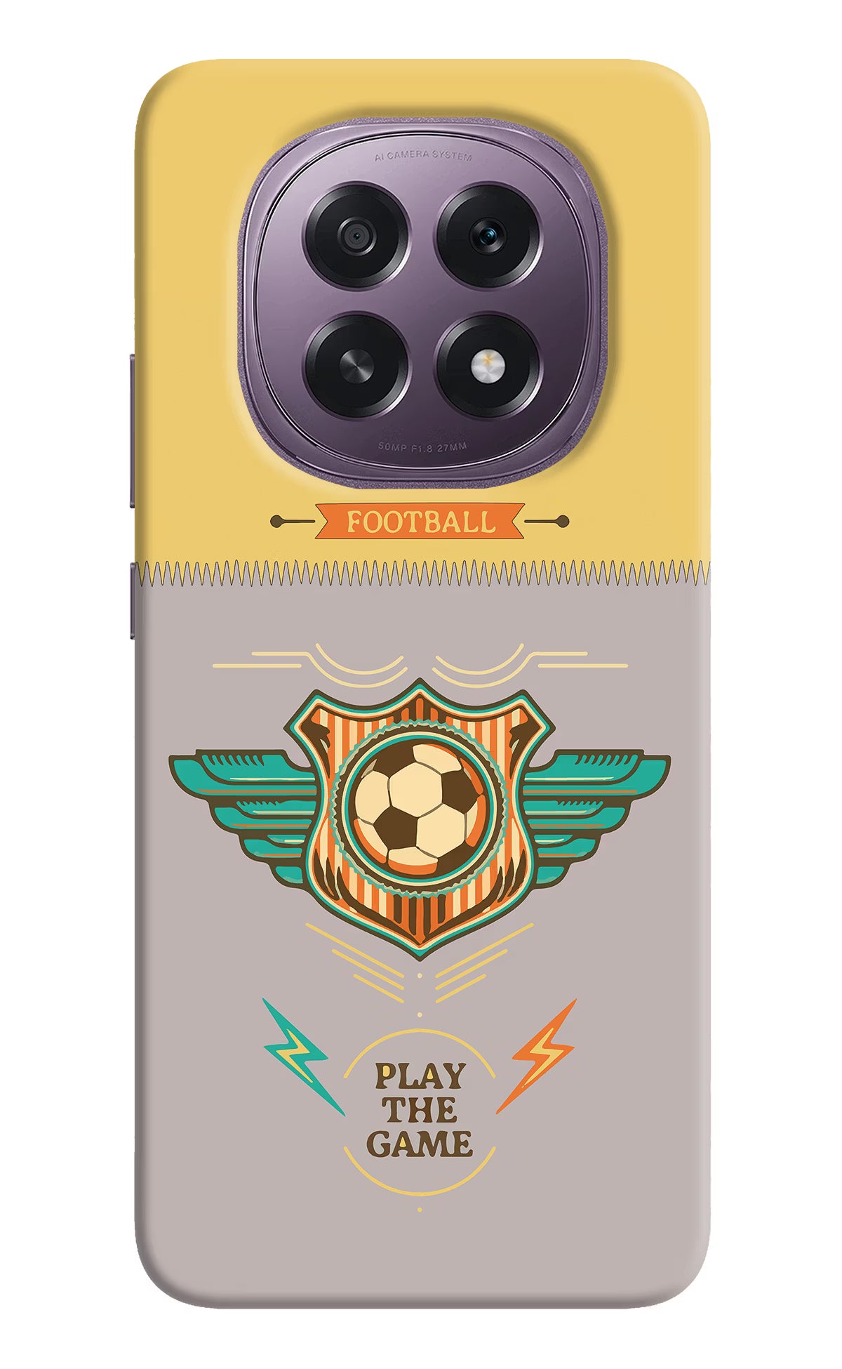 Football Oppo F29 5G Hard Case Back Cover by Casekaro