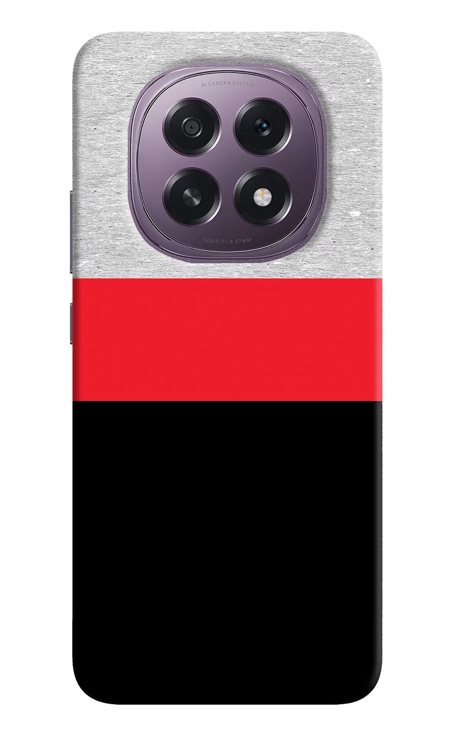Tri Color Pattern Oppo F29 5G Back Cover, Hard case