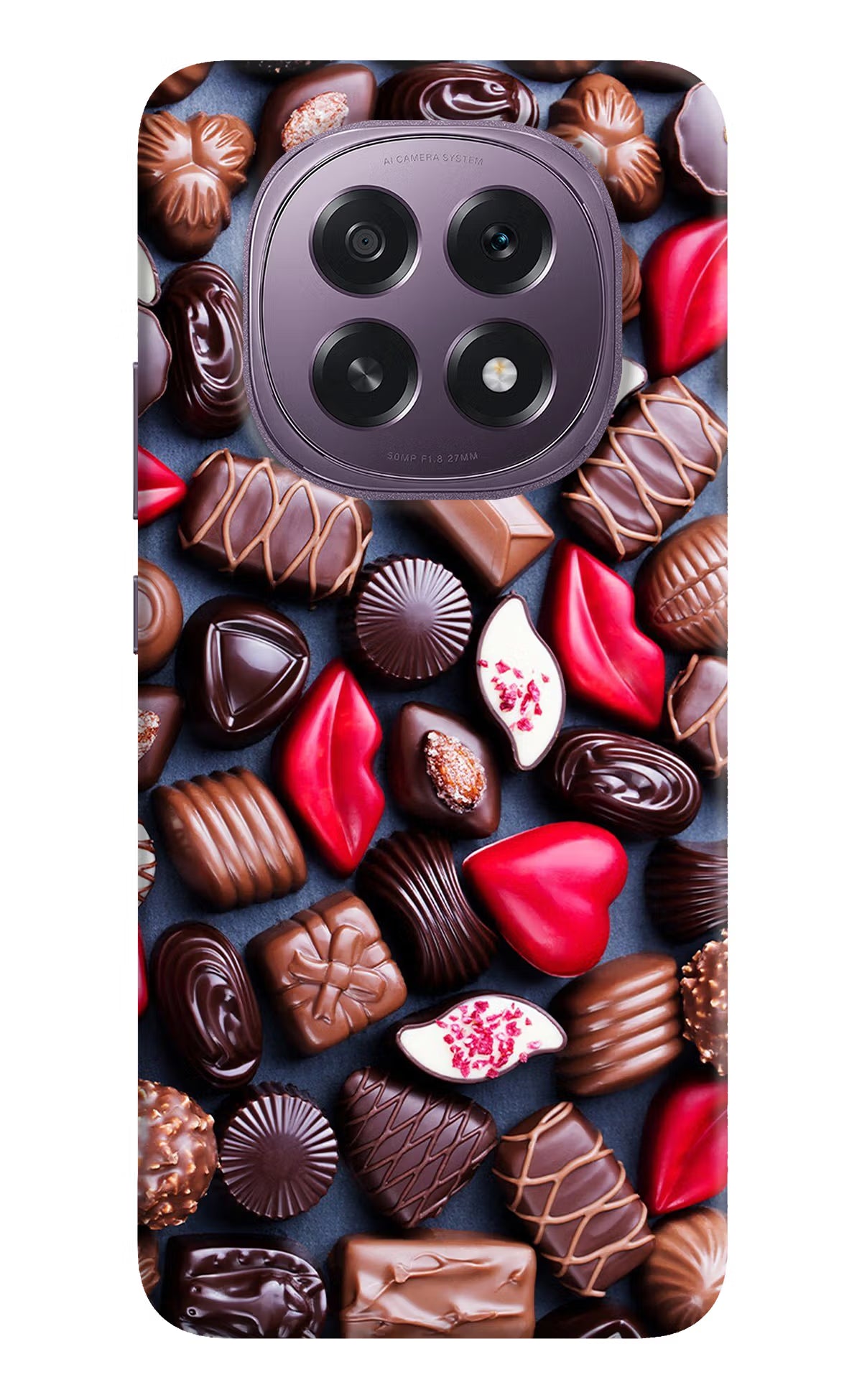 Chocolates Oppo F29 5G Hard Case Back Cover by Casekaro