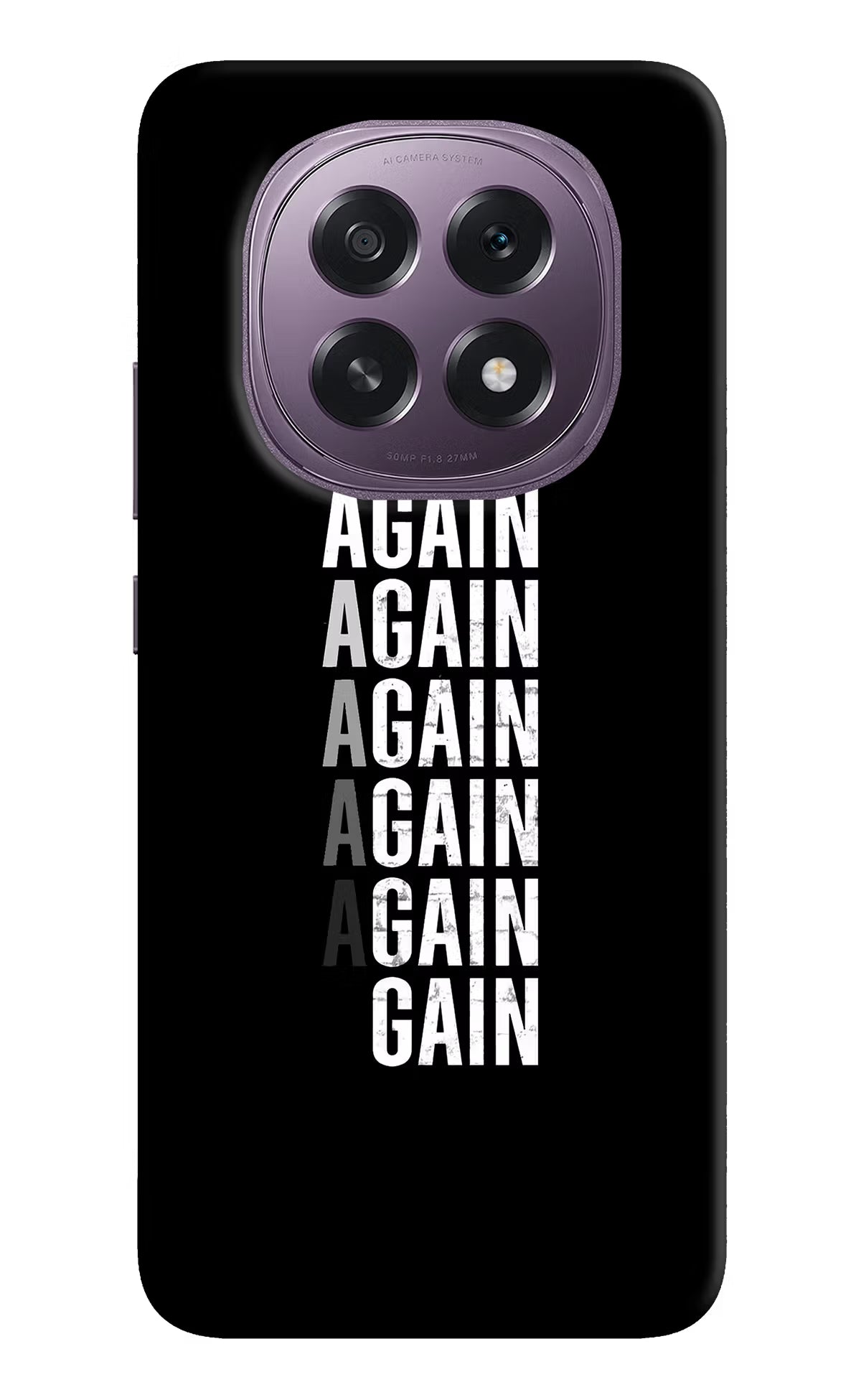 Again Again Gain Oppo F29 5G Hard Case Back Cover by Casekaro