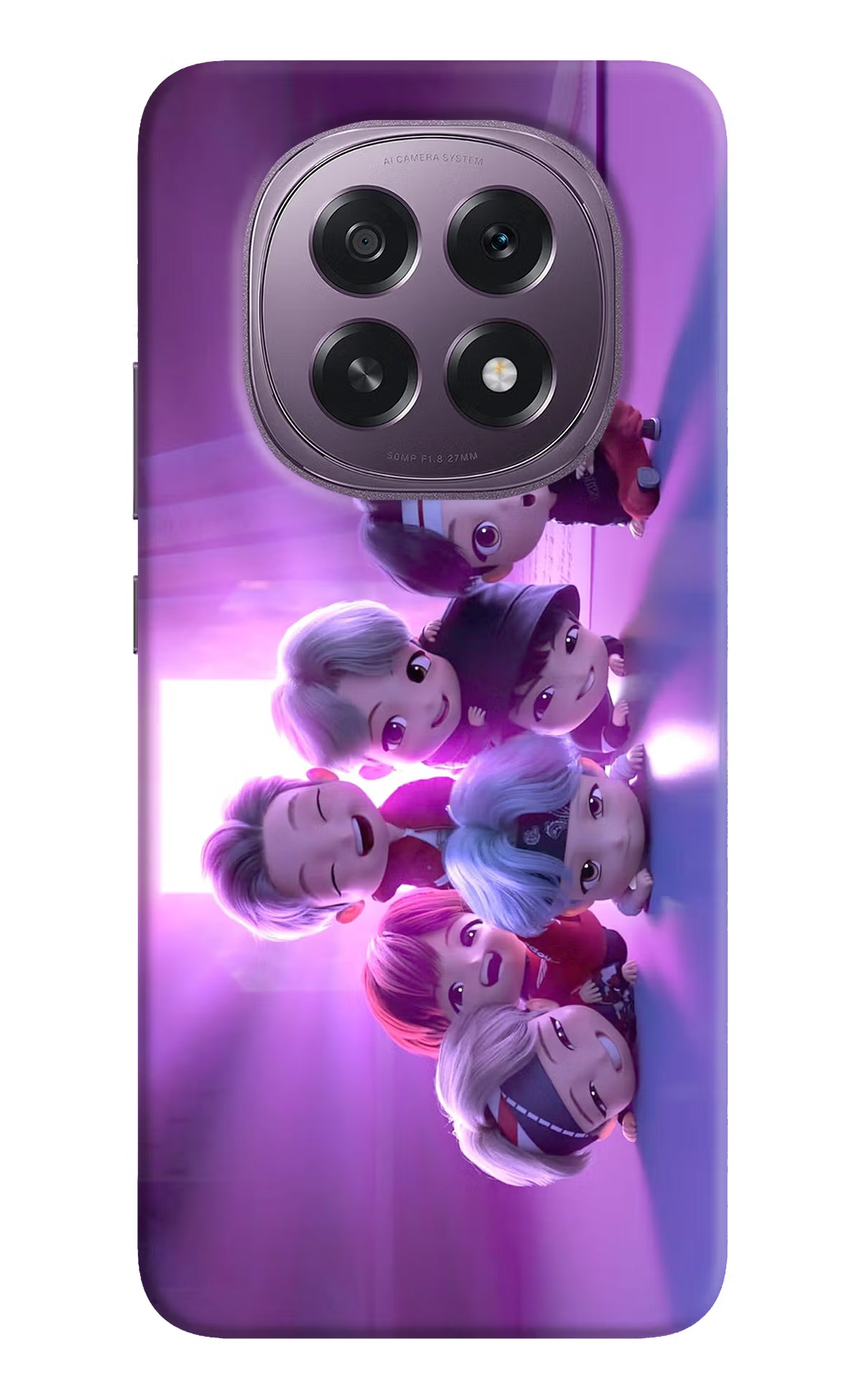 BTS Chibi Oppo F29 5G Hard Case Back Cover by Casekaro