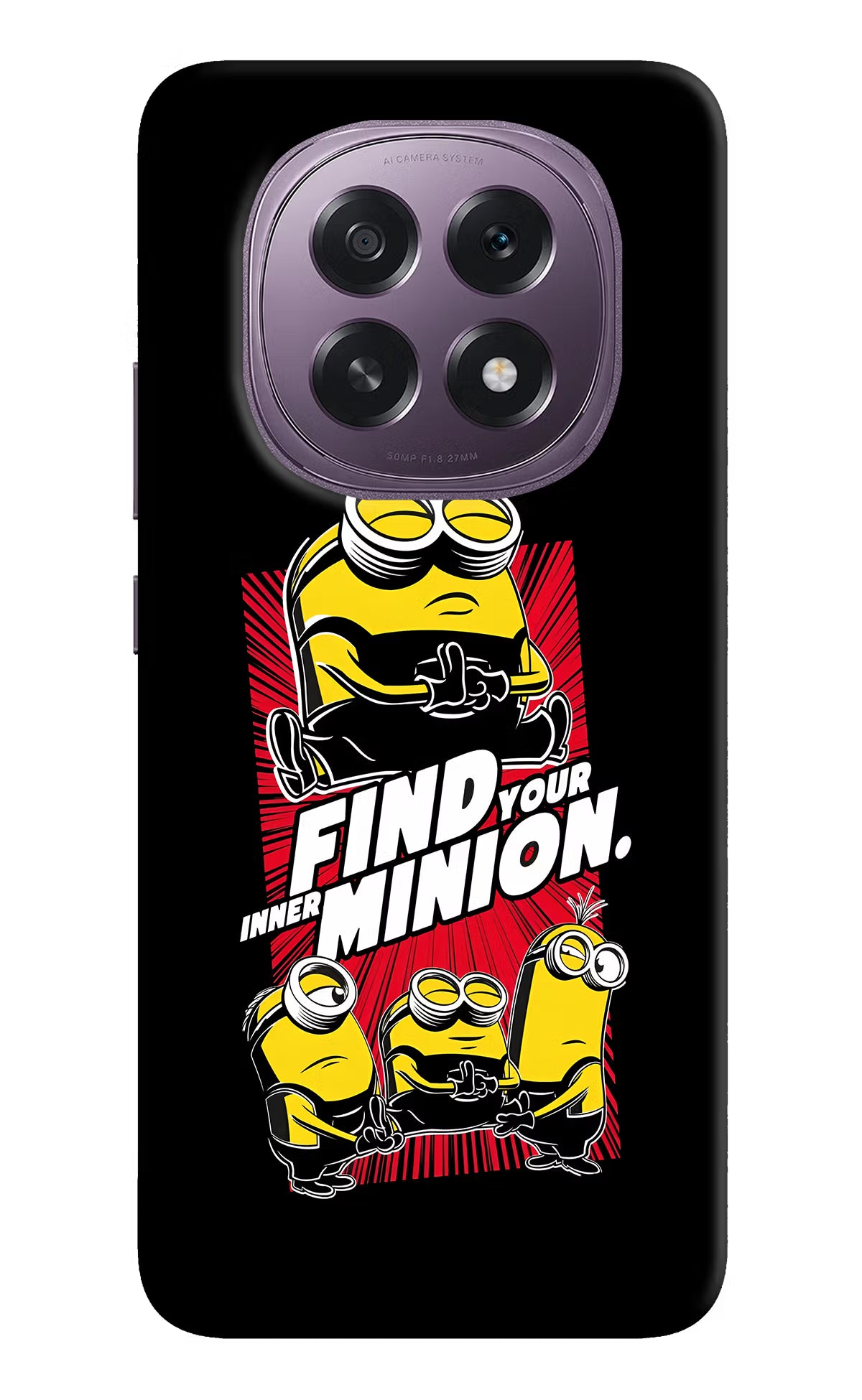 Find your inner Minion Oppo F29 5G Hard Case Back Cover by Casekaro