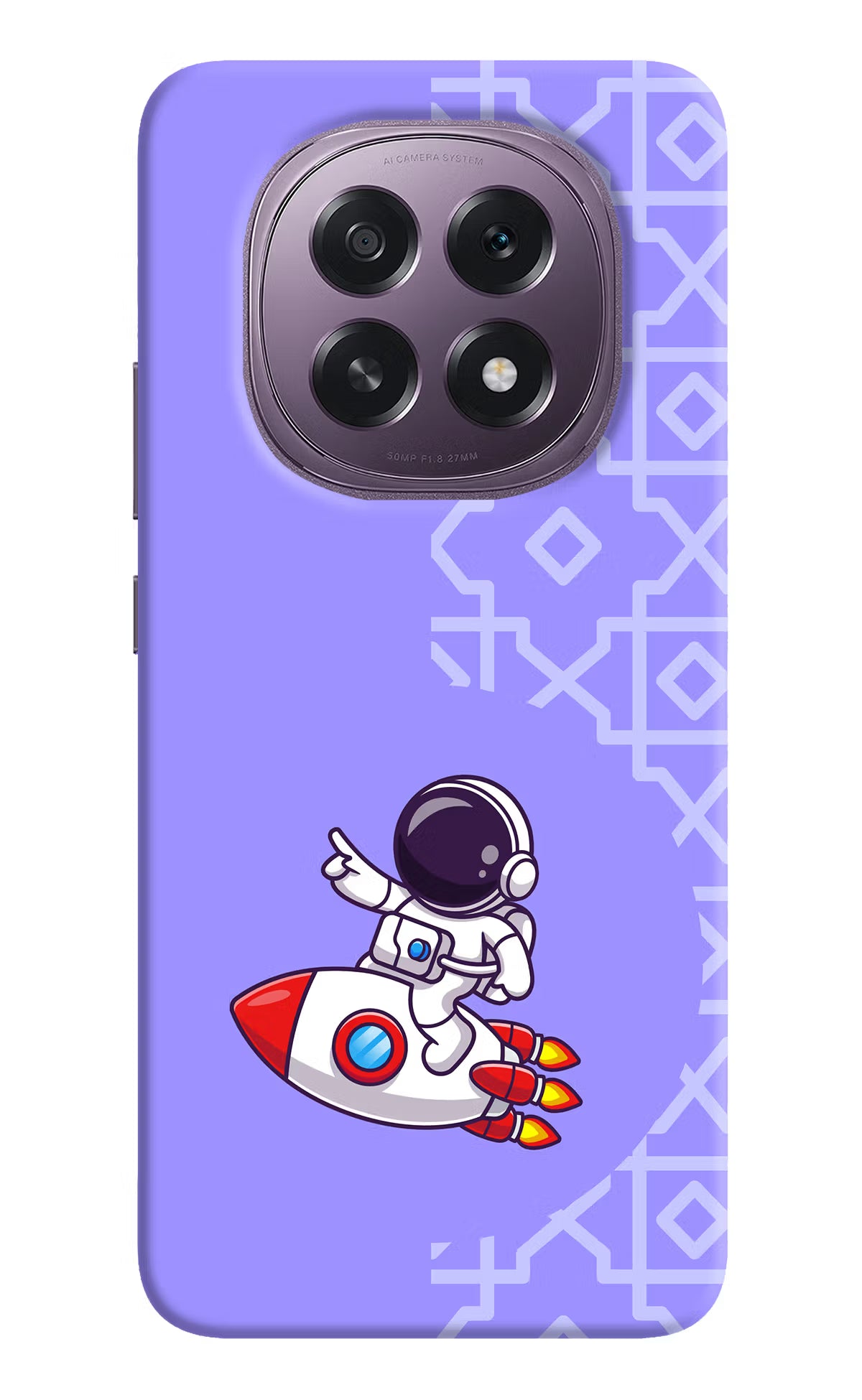 Cute Astronaut Oppo F29 5G Hard Case Back Cover by Casekaro