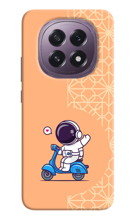 Cute Astronaut Riding Oppo F29 5G Hard Case Back Cover by Casekaro