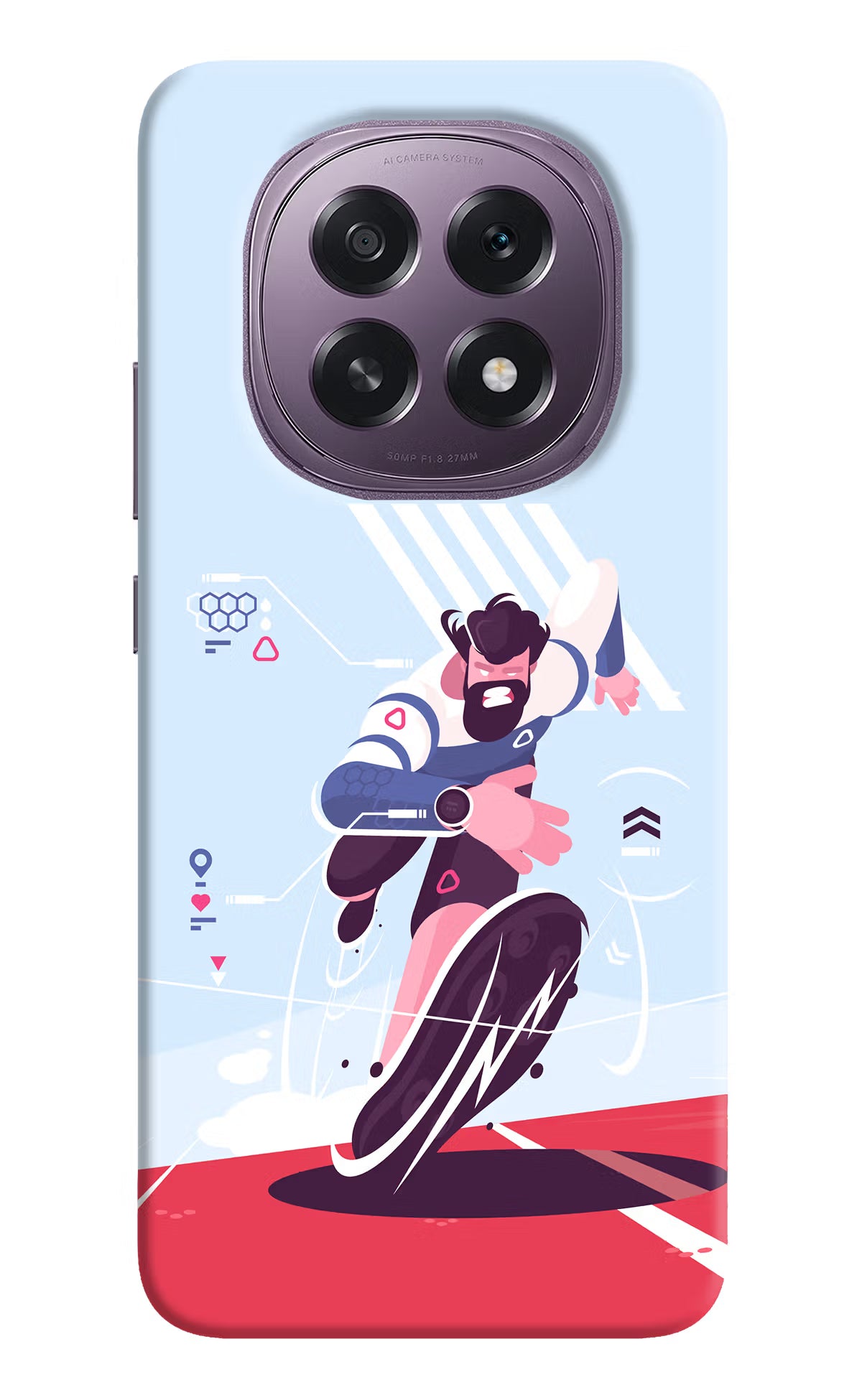 Run Pro Oppo F29 5G Hard Case Back Cover by Casekaro