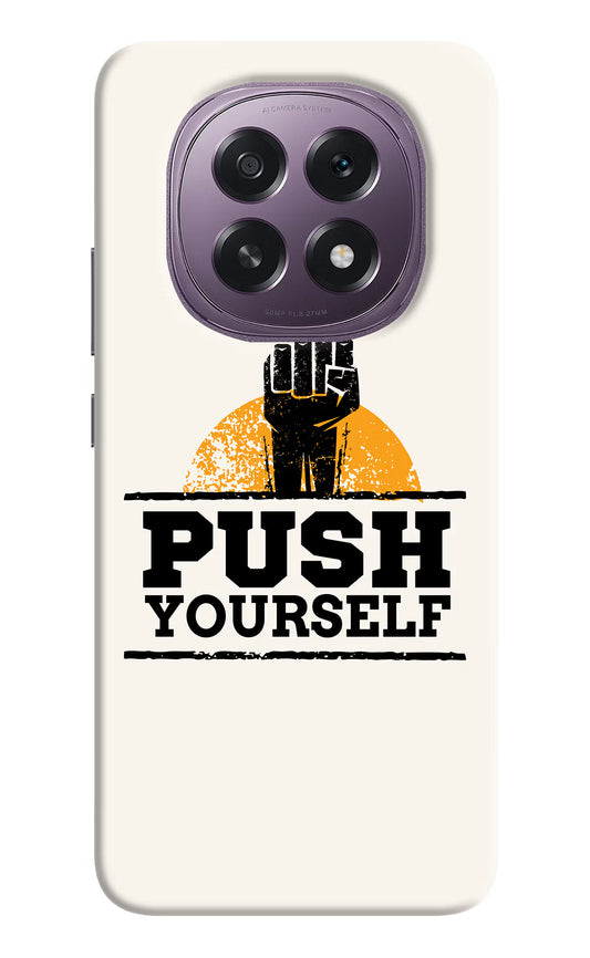 Push Yourself Oppo F29 5G Hard Case Back Cover by Casekaro