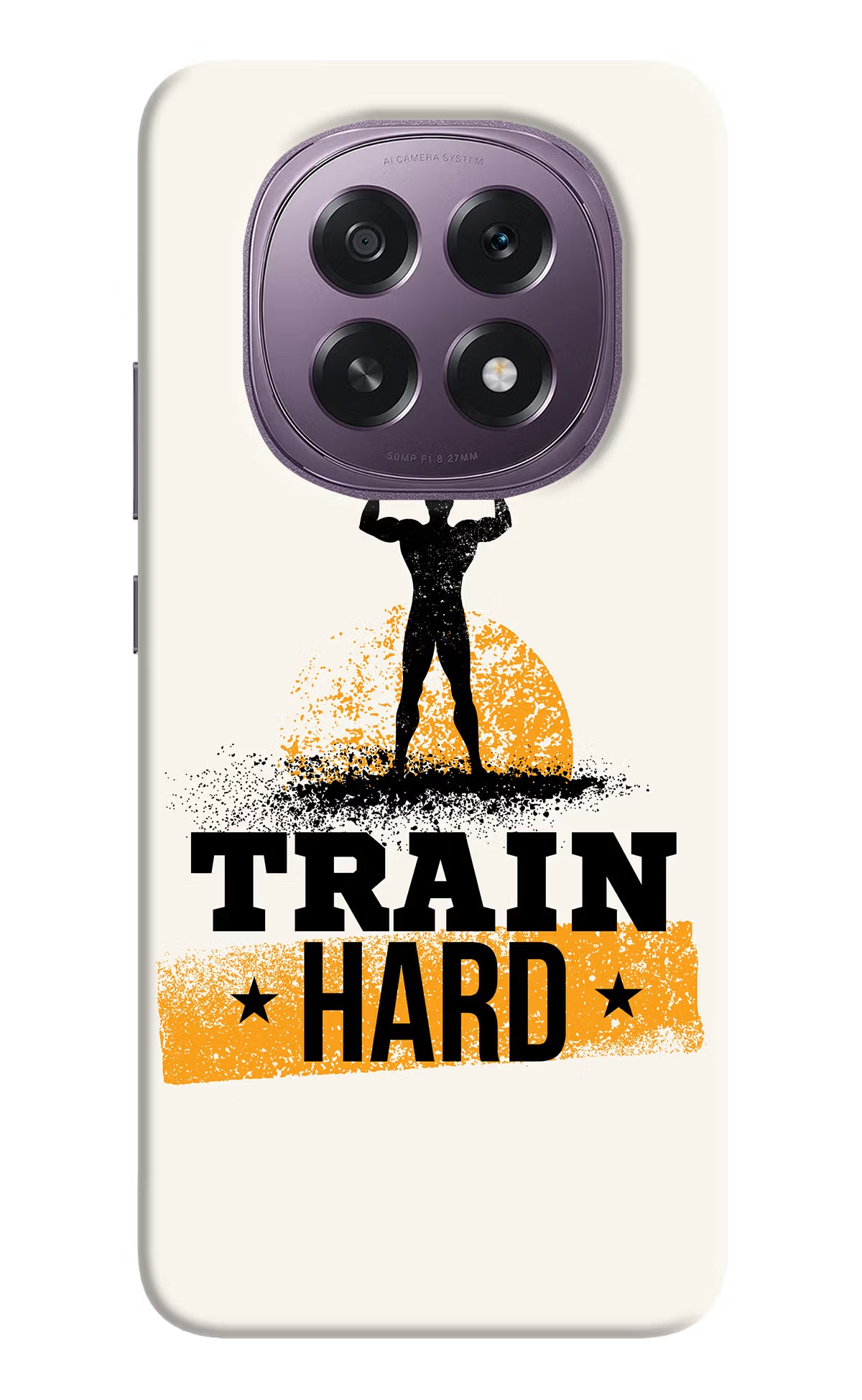 Train Hard Oppo F29 5G Hard Case Back Cover by Casekaro