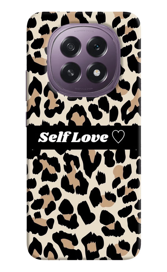 Leopard Print Self Love Oppo F29 5G Hard Case Back Cover by Casekaro