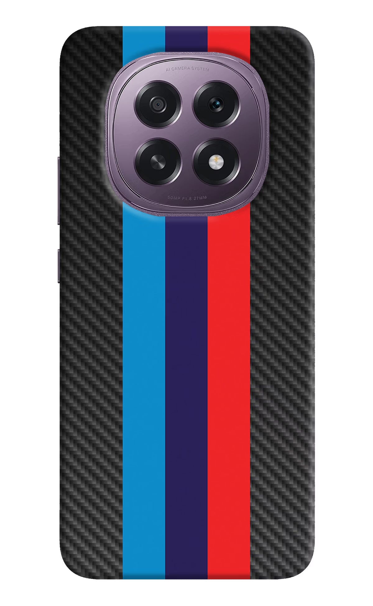 BMW Stripes Pattern Oppo F29 5G Hard Case Back Cover by Casekaro