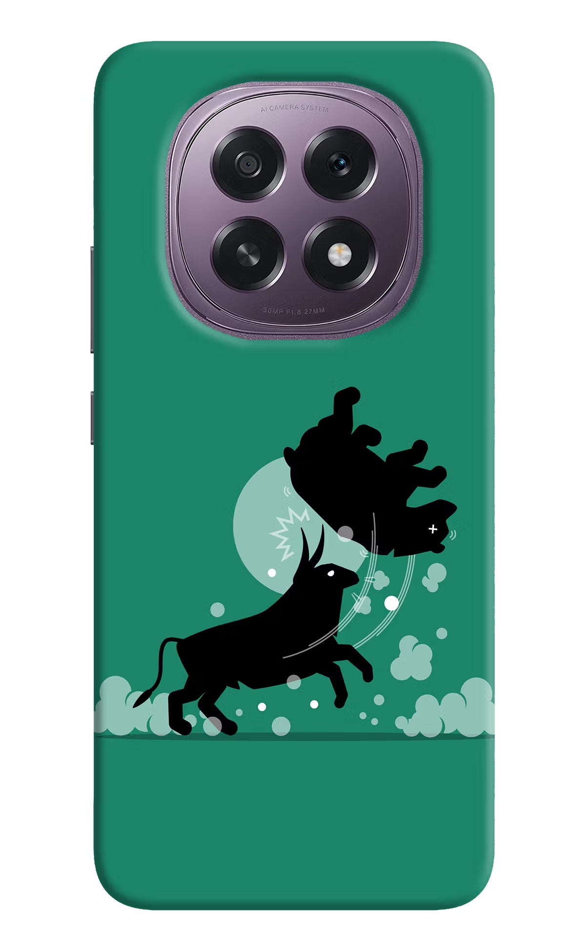 Bull Conqueror Oppo F29 5G Hard Case Back Cover by Casekaro