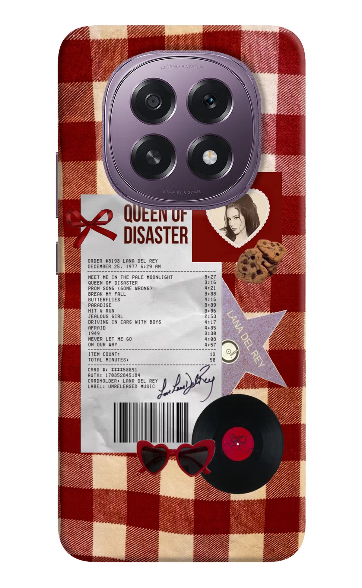 Queen of Disaster Oppo F29 5G Hard Case Back Cover by Casekaro