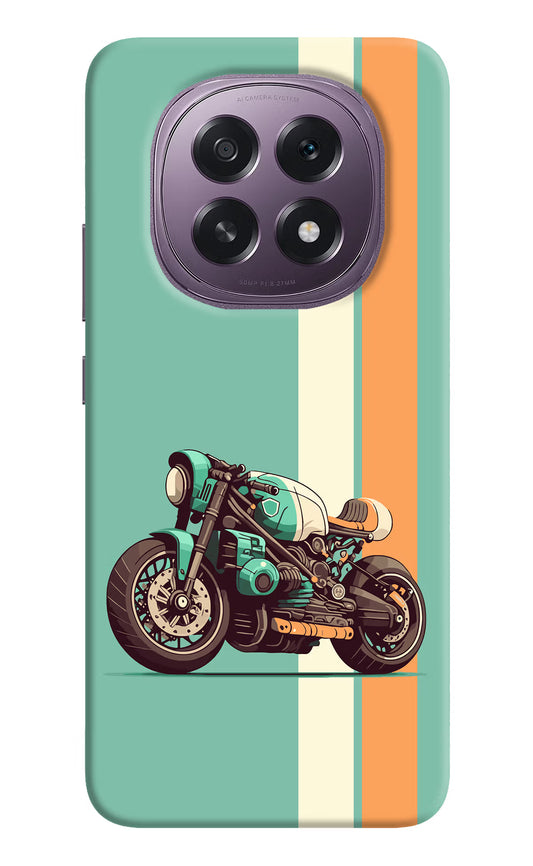Striped Moto Drift Oppo F29 5G Hard Case Back Cover by Casekaro