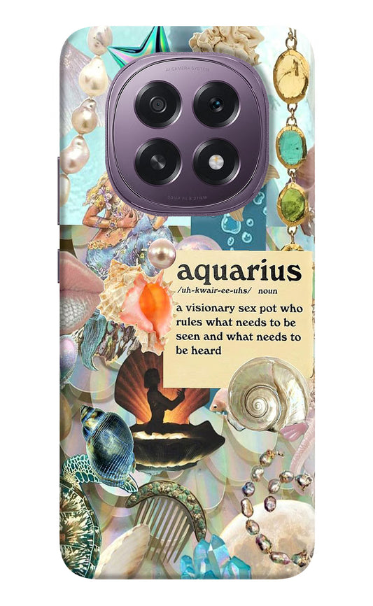 Aquarius Zodiac Oppo F29 5G Hard Case Back Cover by Casekaro